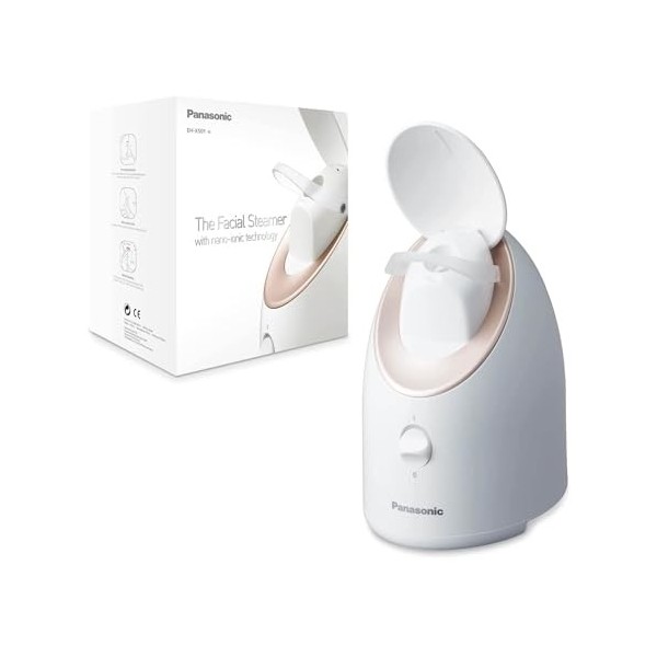 Panasonic - EH-XS01-N503 | Soin thermal du visage, Sauna, Vapeur nano-ionique, Programmes 3, 6 ou 12 minutes