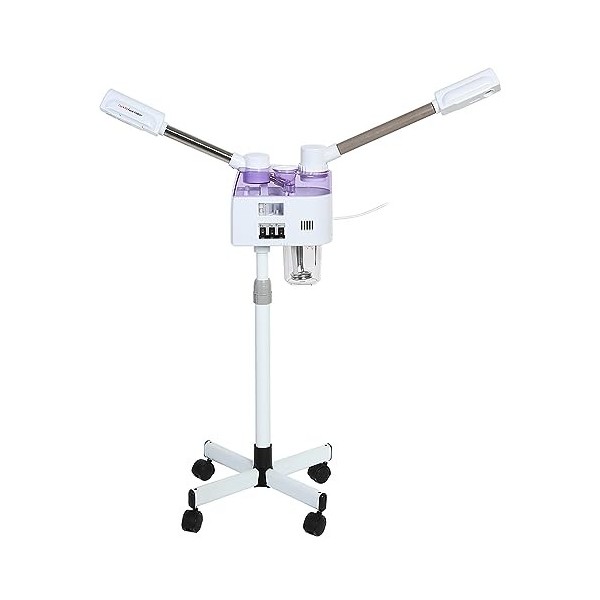 Machine de pulvérisation à chaud et à froid Vapeur visage Pulvérisateur à ions avec vaporisateur d pour maison, spa, salon d