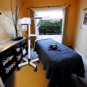 Vapeur Facial Professionnel Vapeur Visage Nettoyeur à vapeur pour le visage Sauna facial à vapeur 2 en 1 avec grossissement 5