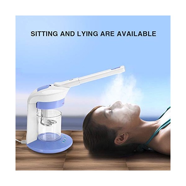 2 en 1 ozone facial de vapeur de salon de vapeur de vapeur vaporisant la machine de soin de beauté de peau de Sparyer dion E