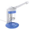 Vapeur Faciale Portable avec Vapeur Ionique, Nettoyage en Profondeur, Hydratant, Contrôle de Lhuile, Rotation à 360°, Humidi