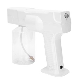 Pistolet à Vapeur froide pour Cheveux, Professionnel de Poche à Vapeur pour Cheveux USB Lumière Bleue Nanomètre Pistolet Pulv