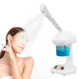 Visage Sauna Facial Face Face Vapeur Ion Sparyer Portable Desktop Facial 360 ° Machine À Vapeur pour Le Visage Soins Personne