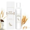 Rice Toner, Korean Skincare Toner Visage, 150ML Lotion Tonique Visage Riz, Skin Care Coréenne, Hydratant, Sec et Non Gras, Co