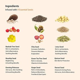 BLITHE Vital Treatment 9 Essential Seeds - Tonique au niacinamide et thé vert, essence coréenne pour la peau, éclat, vitalité