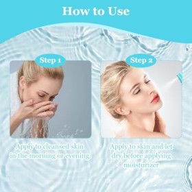 WAWJ® Hypochlorous Acid Spray Face, Skin Renew Toner Face Spray, Tonique visage à lacide hypochloreux pur, Hydratant visage 
