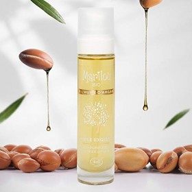 Marilou Bio Gamme Argan Huile Exquise à lHuile dArgan, Tube de 50 ml