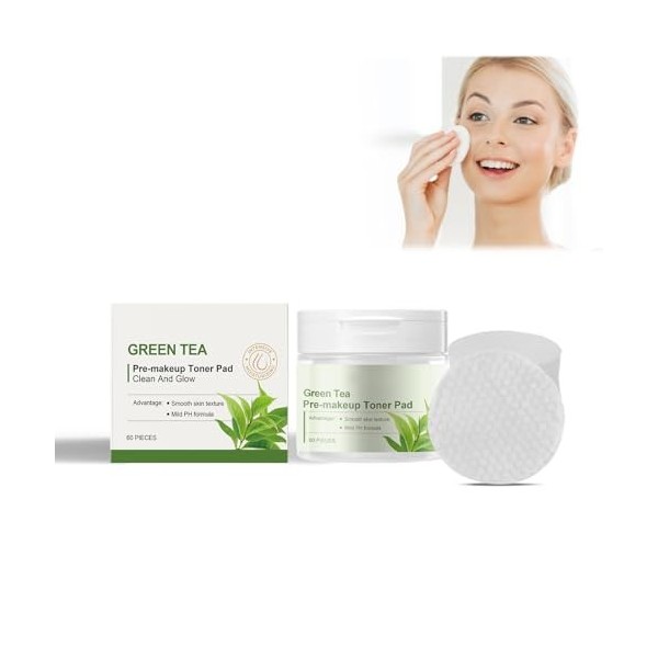 Pads Pour Le Visage Apaisants Et Hydratants, Pads De Lotion Tonique Hydratants Et Apaisants. Pads Pré-Imbibés Pads Pour Le Vi