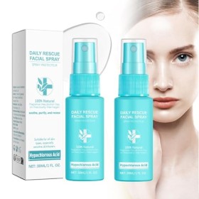 Hypochlorous Acid Spray, Spray Apaiser Acide Hypochloreux pour le Visage, Pulvérisation Apaisant et Purifier, Skin Renew Tone