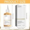 Solution de resurfaçage tonifiante à lacide glycolique à 7%, Solution tonifiante 100 ml Toner glycolique, rajeunissement de 