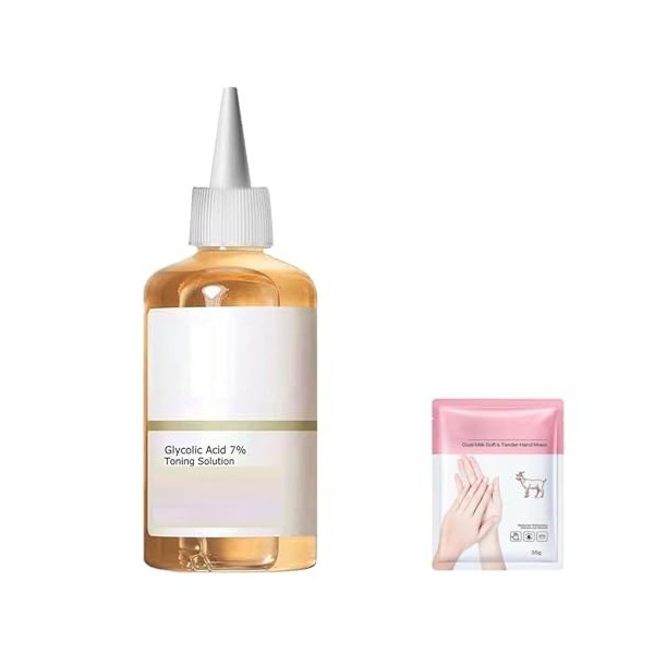 Glycolic Acid 7% Toning Resurfacing Solution,Acide Glycolique 7% Tonique,Glycolic Acid Solution Tonifiante,100ML Acide Glycol