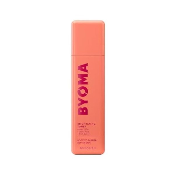 BYOMA Original | BRIGHTENING TONER - Tonique visage Brightening - Gel exfoliant doux avec acide lactique et lipides - 150 ml 