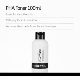 The INKEY List Lotion PHA avec 3% de PHA et 3% de nicotinamide pour améliorer en douceur la texture de la peau 100 ml
