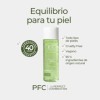 PFC Tonique Exfoliant pour le Visage. 200ml. Équilibre, Purifie, Hydrate et Calme les Rougeurs. Élimine les Impuretés. Régéné