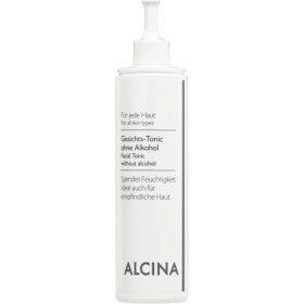 ALCINA Tonique pour le visage sans alcool - 1 x 200 ml - Pour chaque peau - Nettoie en douceur et hydrate - Nettoyage idéal m