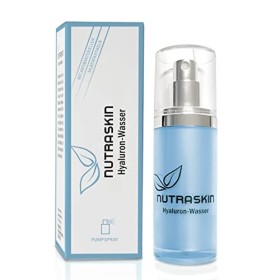 Nutraskin Eau Hyaluronique - Toner Visage Anti-Âge pour une Peau Plus Fraîche I Cosmétique Naturelle à Base dAcide Hyaluroni
