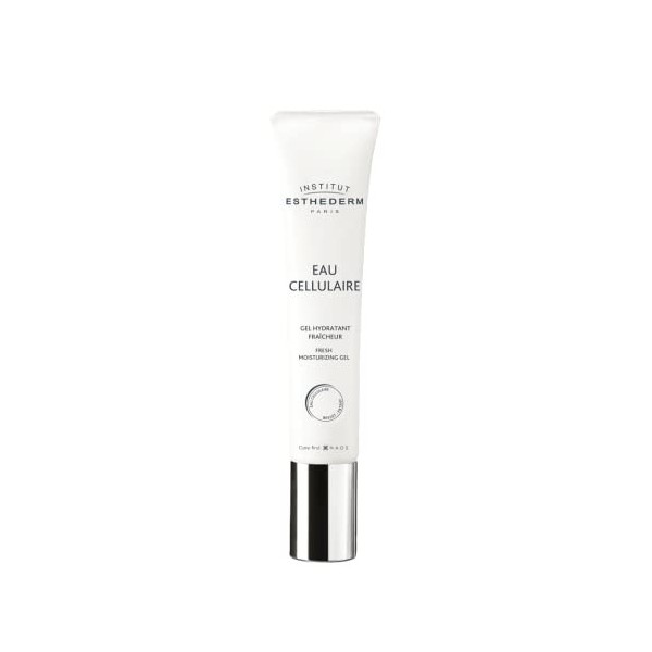 Institut Esthederm - Eau Cellulaire - Gel Hydratant Fraîcheur Visage et Cou - Apporte une Hydratation Fraîcheur Longue Durée,
