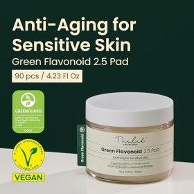 THE LAB BY BLANC DOUX Green Flavonoid 2.5 Lot de 90 toniques doux apaisants et apaisants, infusés avec des flavonoïdes et des