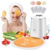 Kidken Machine a Masque Visage, Masques pour le Visage avec 32 Pièces de Collagène, Masques pour le Visage de Légumes de Frui