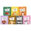 Lot de 7 masques en tissu pour adolescentes – Masques amusants imprimés danimaux – Avec tigre et chat – Ensemble cadeau faci