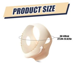 Réutilisable Masque En Forme De V, 1 pieces Sangle pour le visage, Masque en forme de V, Bandage de levage pour le visage san