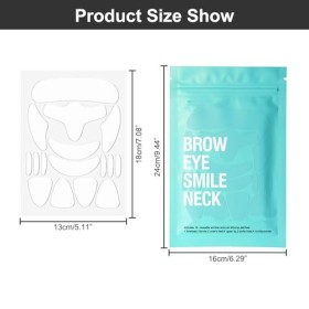 Facial Patches pour le Visage,Patch Anti Rides,Coussinets Anti-rides,Patchs Soin du Visage Anti-Rides,Patchs de Levage de Vis