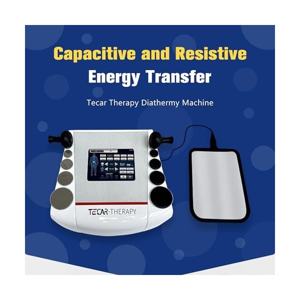 STMKB Machine De Diathermie Tecar Therapy, Machine De Thérapie Tecar pour Les Douleurs Corporelles, CET Ret pour Thérapeute S