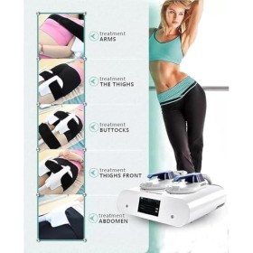 LHQYA Machine Mise Forme Corps Électromagnétique Portable, Instrument Magnétique Perte Poids Beauté, Perte Poids Mise Forme C