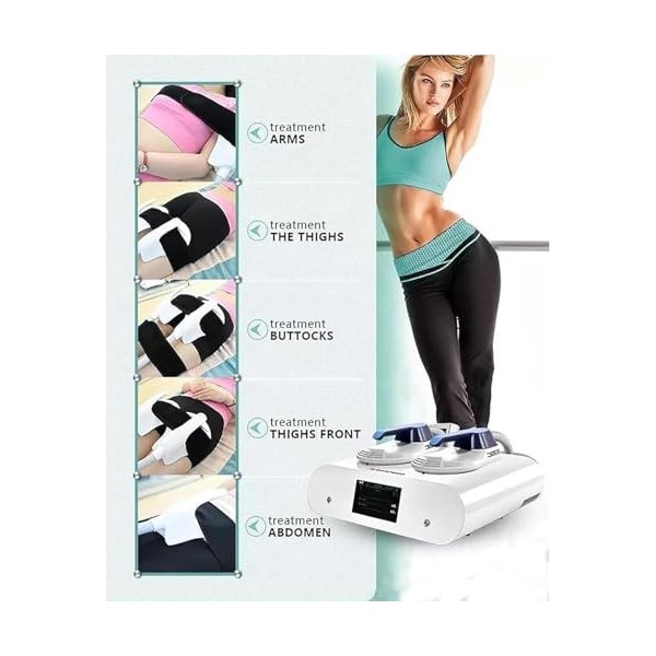 LHQYA Machine Mise Forme Corps Électromagnétique Portable, Instrument Magnétique Perte Poids Beauté, Perte Poids Mise Forme C