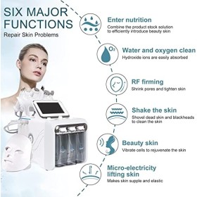 Machine De Beauté À Loxygène Dhydrogène 7 en 1 Multifonctionnel Aspirateur Visage Nettoyage Hydro Eau Oxygène Jet Peel Mach