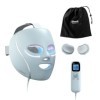 Shark CryoGlow Masque lumineux LED avec technologie de refroidissement pour la zone sous les yeux
