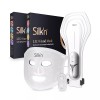 Silkn ensemble de masques LED pour visage, cou et mains | 3 masques lumineux avec lumière rouge | Anti-rides et anti-âge | E