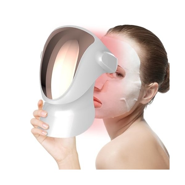 Masque de beauté à domicile, Instrument de rajeunissement photonique, spectromètre, masque visuel Rechargeable, Instrument de