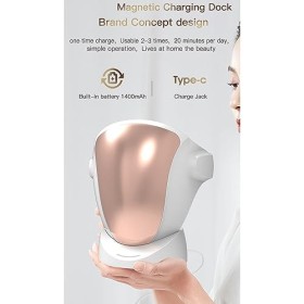 Masque de beauté à domicile, Instrument de rajeunissement photonique, spectromètre, masque visuel Rechargeable, Instrument de