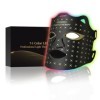 SDKWDH Thérapie à la lumière rouge pour le visage, masque facial à LED thérapie par la lumière à la maison, 7 couleurs de mas