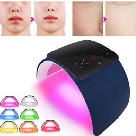 Professionnel Beauté Soins de La Peau Machines 7 Couleurs LED Lumière Visage Masque Rajeunissement De La Peau Acné Éliminatio