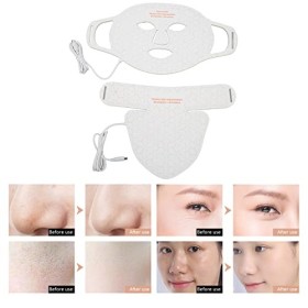 NSXAYIWE Masque Facial Infrarouge Léger, Améliore la Peau, Anti-âge Et élimine les Rides Pour le Visage, 4 Couleurs, Anti-Âge