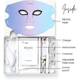 LUSTRE® Masque Revive ClearSkin,Pour peaux sujettes aux imperfections et fatiguées,Peau plus claire et plus fraîche avec lumi