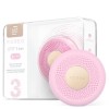 FOREO UFO 3 mini masque hydratant visage 4 en 1 - Anti-âge - Luminothérapie LED à spectre complet et lumière rouge - Thermoth