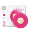 FOREO UFO 3 mini masque hydratant visage 4 en 1 - Anti-âge - Luminothérapie LED à spectre complet et lumière rouge - Thermoth