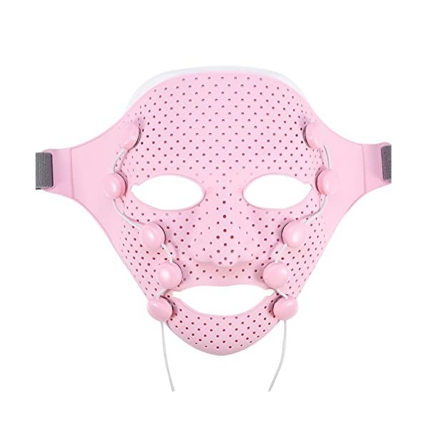 ANKROYU Masques faciaux électriques, Masque facial Led, Masques faciaux électriques Beauté Vibration Beauté Spa Masque facial