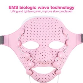 ANKROYU Masques faciaux électriques, Masque facial Led, Masques faciaux électriques Beauté Vibration Beauté Spa Masque facial