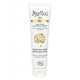 Marilou Bio - Gommage Corps Exfoliant Doux 100% Naturel - Lait pour Corps Riche en Acide Gras et en Vitamine E de la Gamme Ar