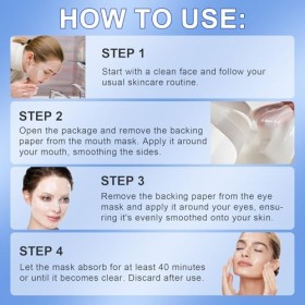 masque coréen, Bio Collagen Mask, masque bio collagene, Bio-Collagen Deep Hydration Mask 6pcs, Masque Visage Hydratant, Colla