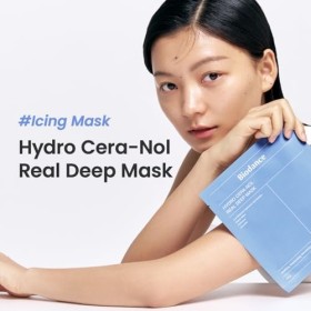 BIODANCE Hydro Cera-nol Real Deep Mask, masque hydrogel de nuit, apaisant, hydratant, nourrissant, 34g x 4 pcs