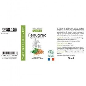 HUILE VEGETALE FENUGREC 50ml