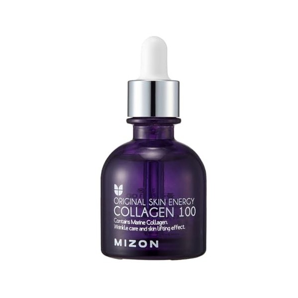 [MIZON] COLLAGEN 100 30ml Soin coréen - Sérum au collagène marin - Soin intensif anti-âge - Réduction des rides & ridules -