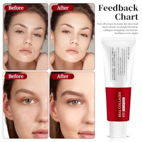 Masque Collagene Visage Korean, Masque Coréen Bio Collagene, Masque Bio Collagene Visage Coréen, Real Collagen Fit, Collagen 