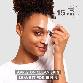 GARNIER Skin Active - Lot De 5 Masques Tissu Hydra Bomb - Visage & Yeux - Hydratation, Éclat & Nutrition - Acide Hyaluronique