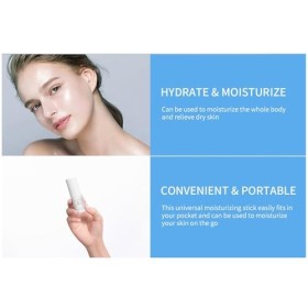 Rostblant Stick Hydratation, Stick Hydratant Nourrissant pour les Lèvres, Stick Crème Hydratante, Visage, Soin des Lèvres Pea